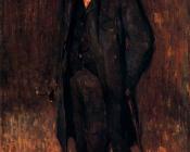 爱德华蒙克 - Portrait of the Painter Jensen Hjell